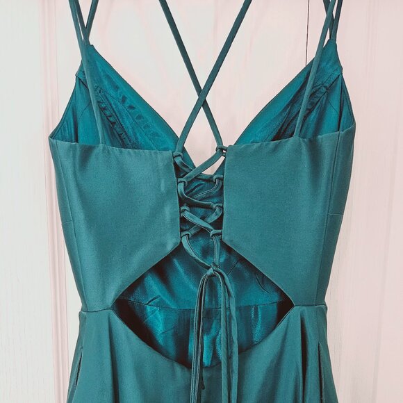 1ère Avenue Ball Gown/Prom Dress in Emerald Green Like NEW Size 4 - Picture 7 of 9